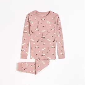 2 Piece Girls Lily Pad Pajamas