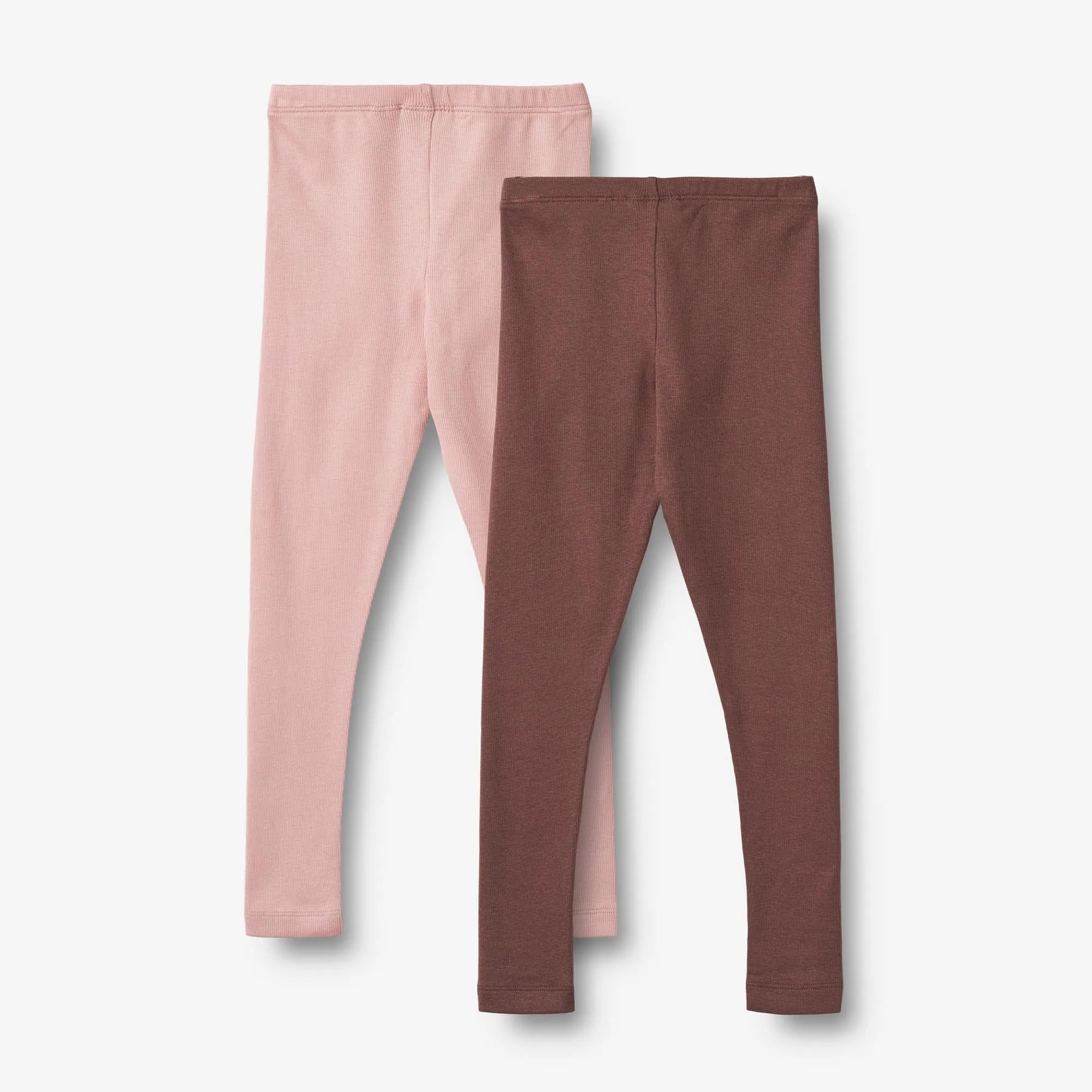 2 Rib Leggings Maddy - rose frost eggplant
