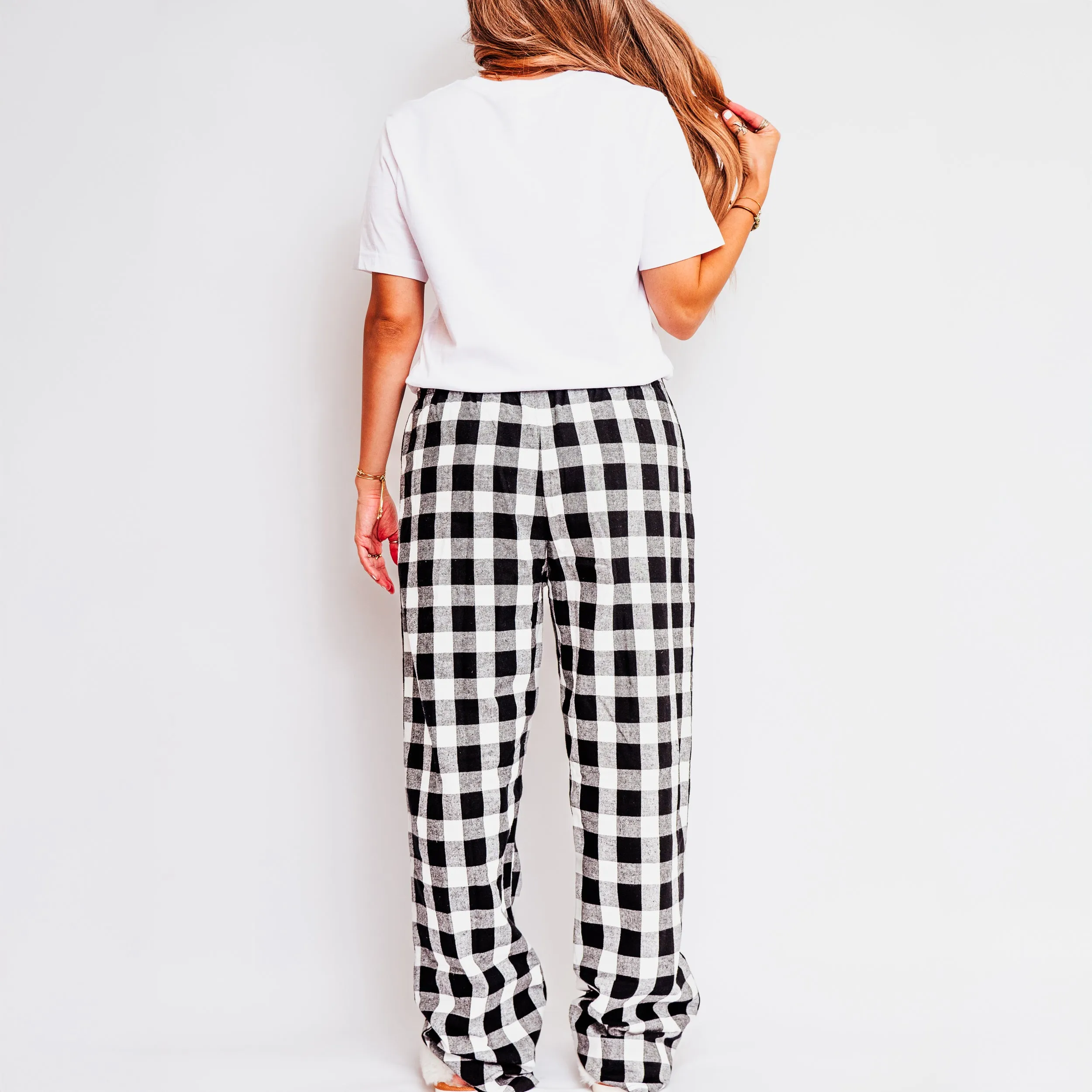 Cozy Vibes Bold | Plaid Pajama Set