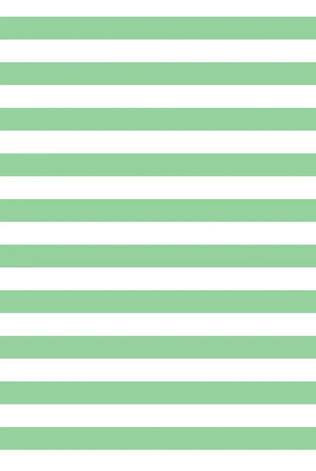 Essential Stripe Pima Knit Simple Set - Pistachio