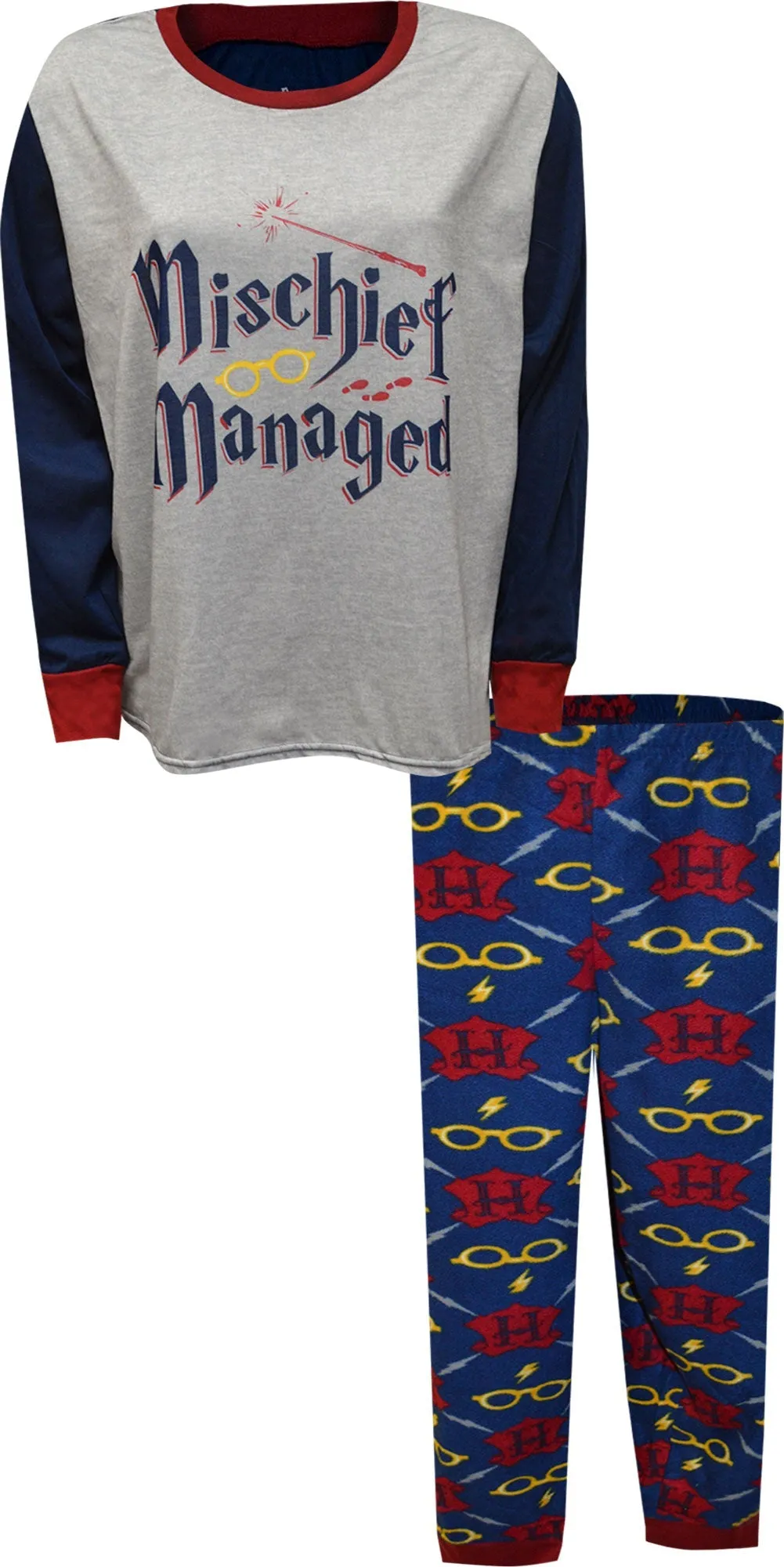 Harry Potter Mischief Managed Ladies Pajama