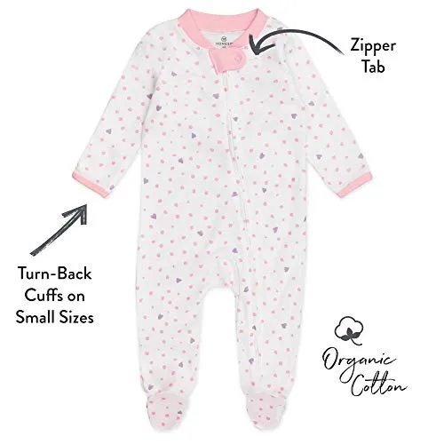 HonestBaby: Sleep & Play Jumpsuit with a Footed Pajamas -Organic Cotton