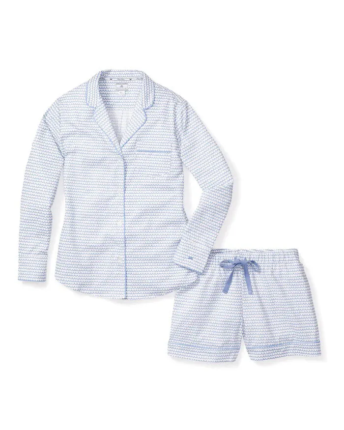 PETITE PLUME - LA MER LONG SLEEVE SHORT SET